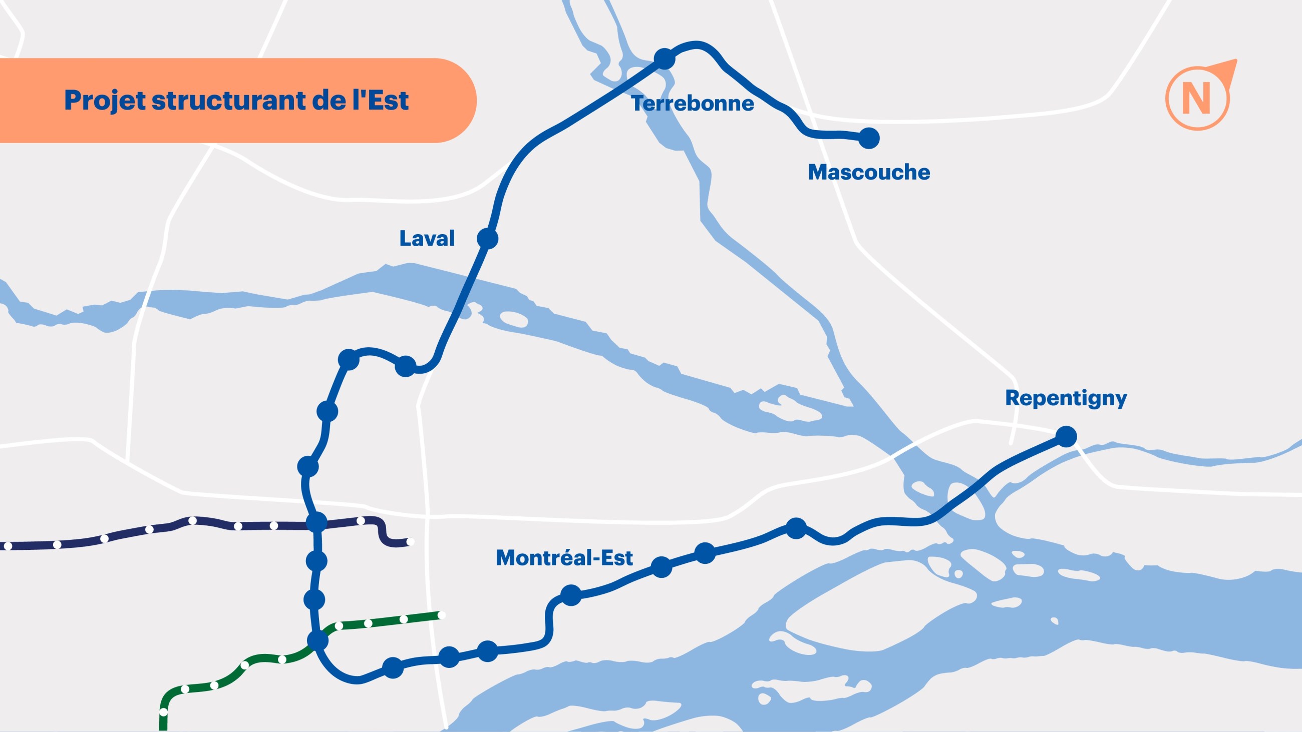 Le REM de l'Est pourrait passer par Montréal-Est