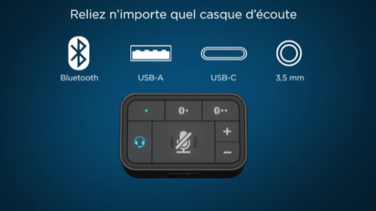 C'est &agrave; dire les mod&egrave;les filaires 3.5 mm, USB-C, USB-A. On peut y brancher automatiquement un &eacute;couteur filaire, ainsi que deux appareils Bluetooth de fa&ccedil;on simultan&eacute;e.&nbsp;