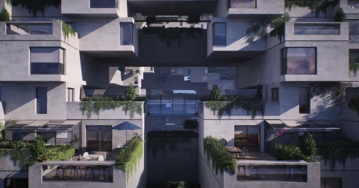 Voici Habitat 67 comme vous ne l'avez jamais vu (et comme il aurait dû
