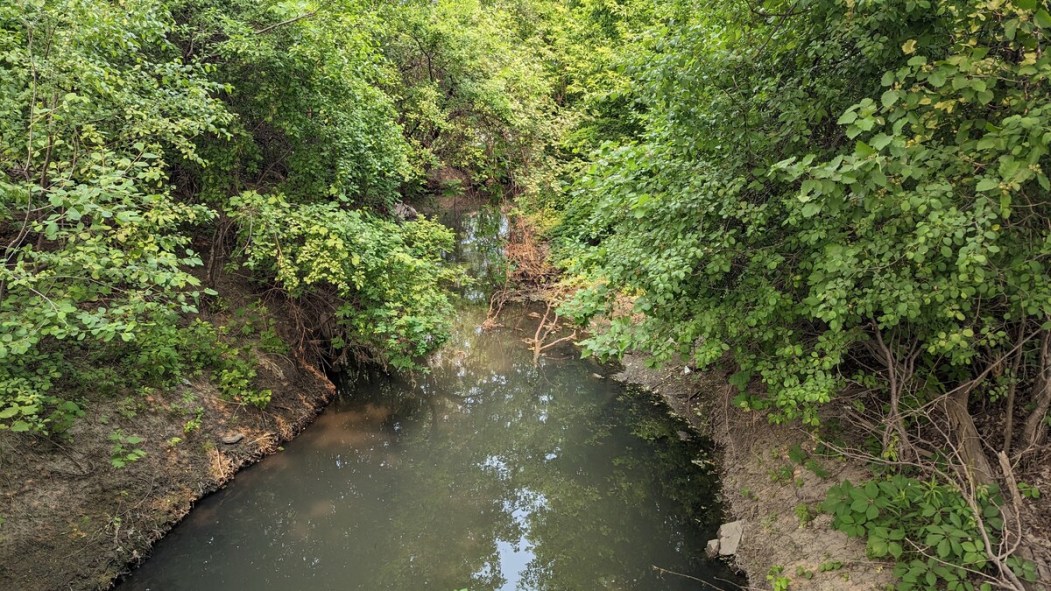 Opération pour limiter la pollution du ruisseau Bouchard