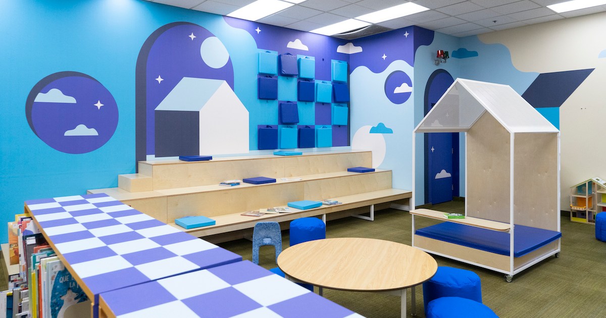 La zone jeunesse de la bibliothèque de SaintPierre s’est refait une beauté