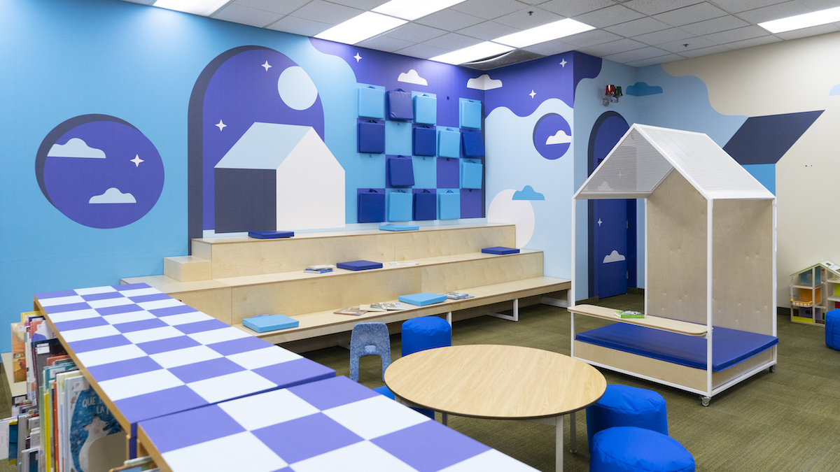La zone jeunesse de la bibliothèque de SaintPierre s’est refait une beauté