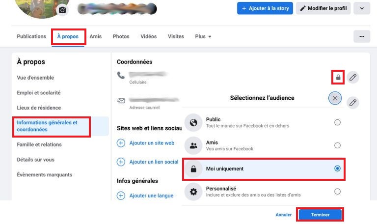 marche &egrave;a suivre ordinateur facebook