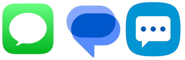 Applications messagerie texto par d&eacute;faut