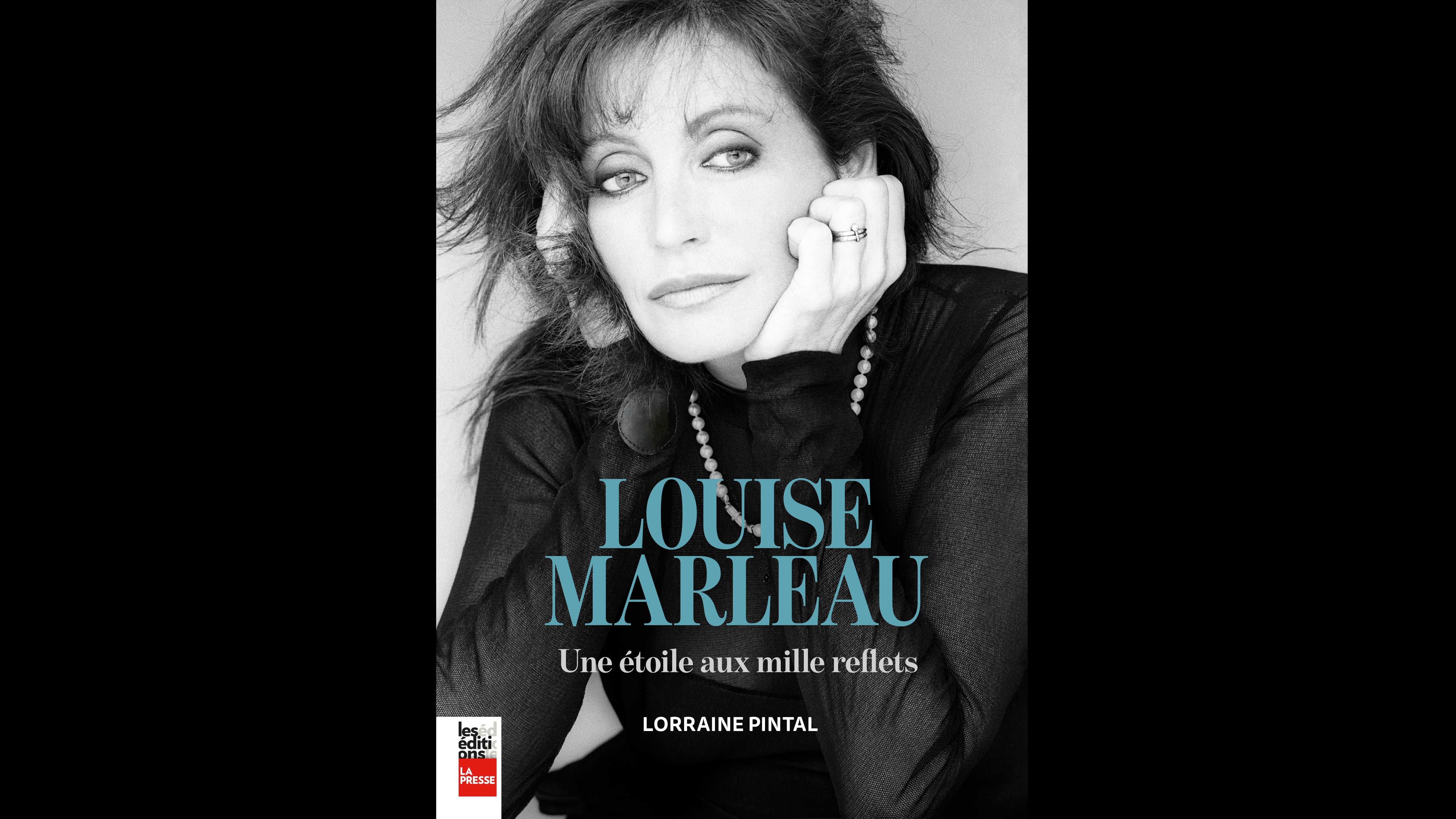 Couverture du livre «Louise Marleau, une étoile aux mille reflets» montrant une photo en noir et blanc de Louise Marleau.