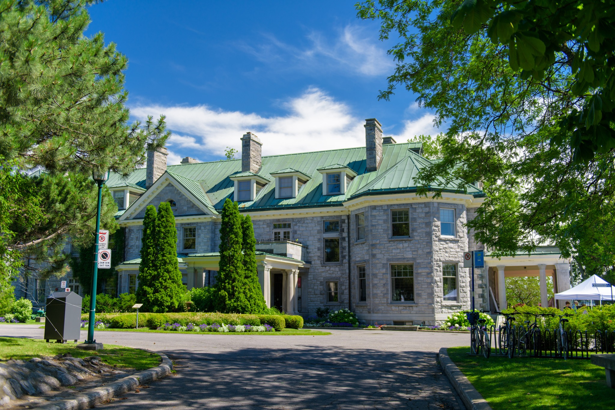 L'édifice de la Gallerie Stewart Hall, à Pointe-Claire.