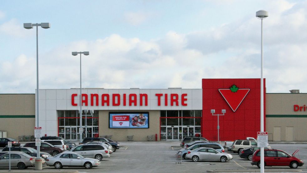 Un magasin Canadian Tire.