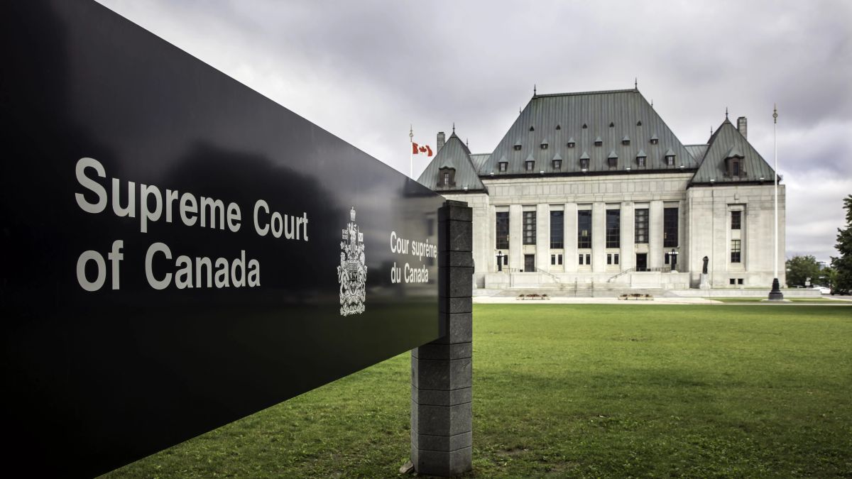 Immeuble de la Cour suprême du Canada.