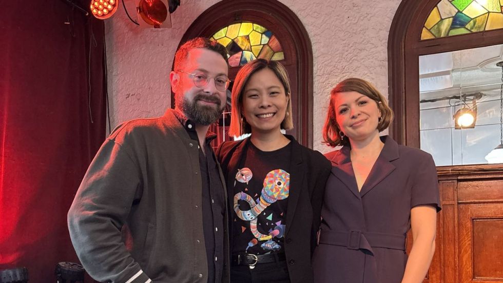 Jon Weizs, Cathy Wong et Johanie Bouffard au Quai des Brumes.