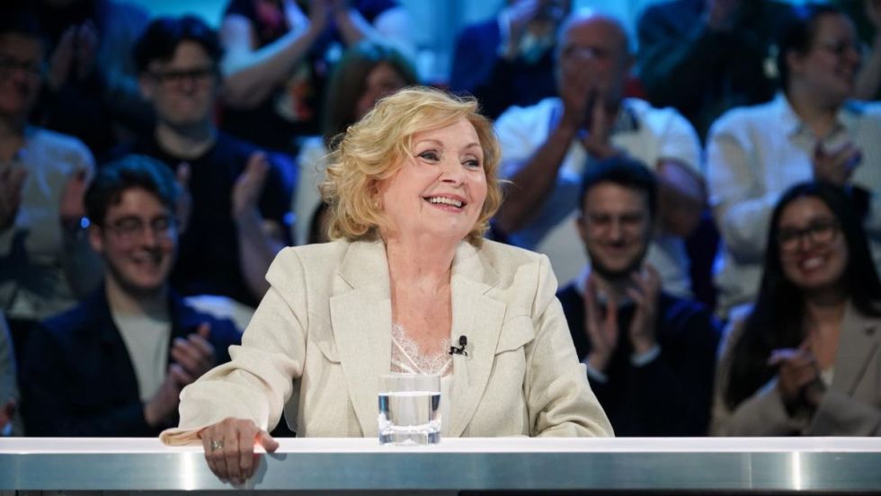 France Castel sur le plateau de TLMEP.