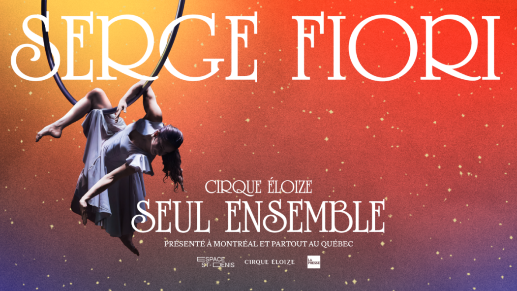 Affiche du spectacle Serge Fiori - Seul Ensemble.