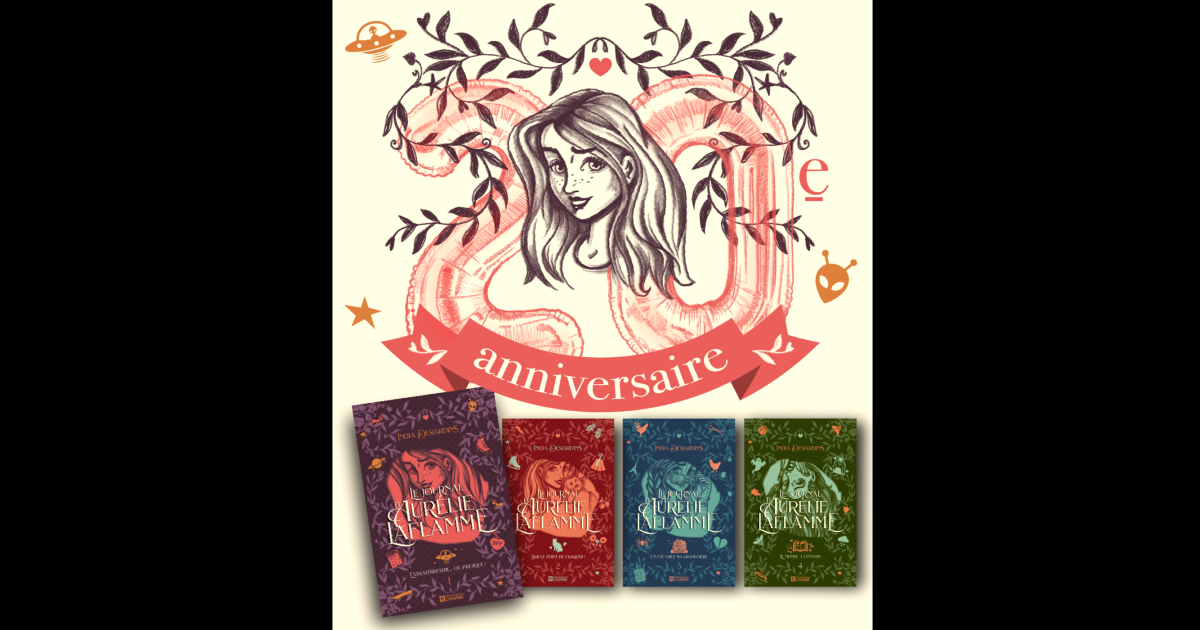 Le Journal d’Aurélie Laflamme fête ses 20 ans avec une édition spéciale
