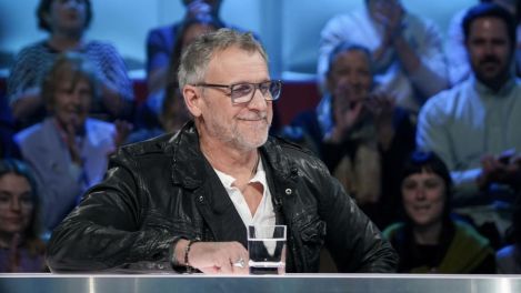 Patrick Huard sur le plateau de TLMEP.