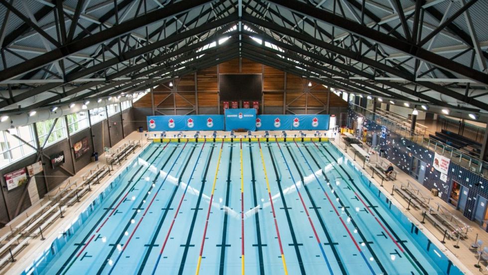 La piscine du Centre aquatique Pointe-Claire.