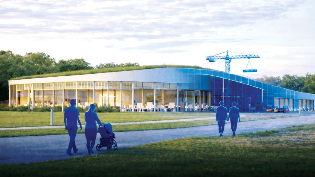 Maquette du futur Centre culturel de Beaconsfield.
