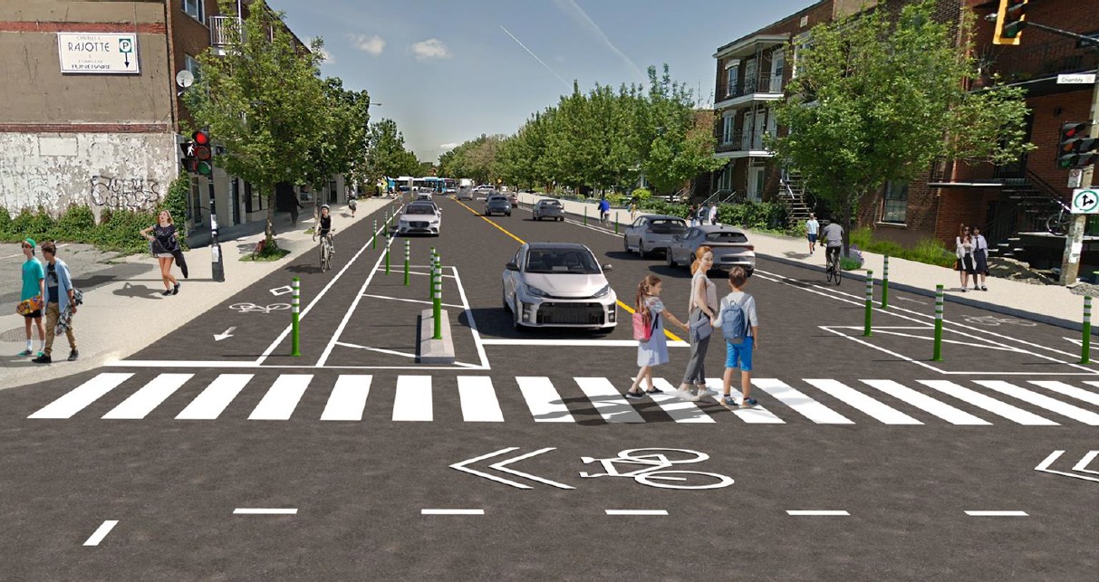 Montréal ampute la piste cyclable prévue sur Hochelaga