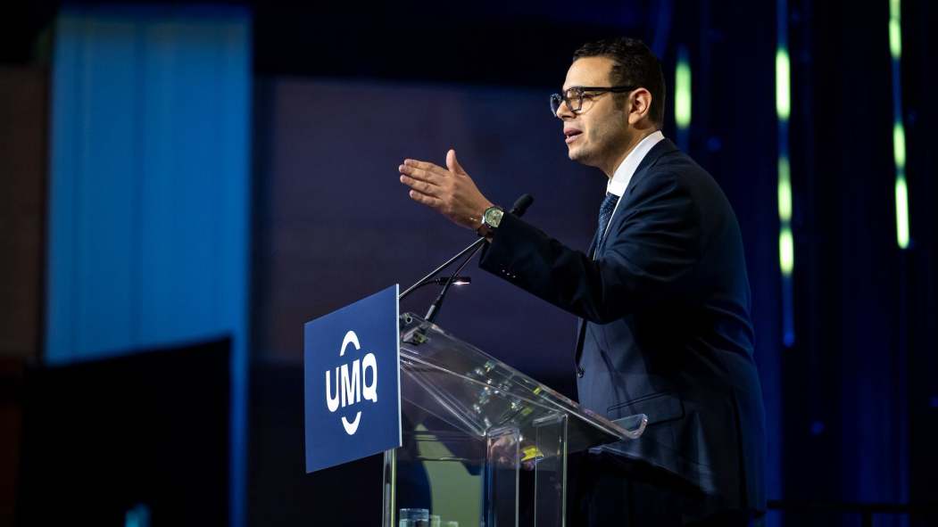 Le ministre des Affaires municipales, Samuel Poulin.