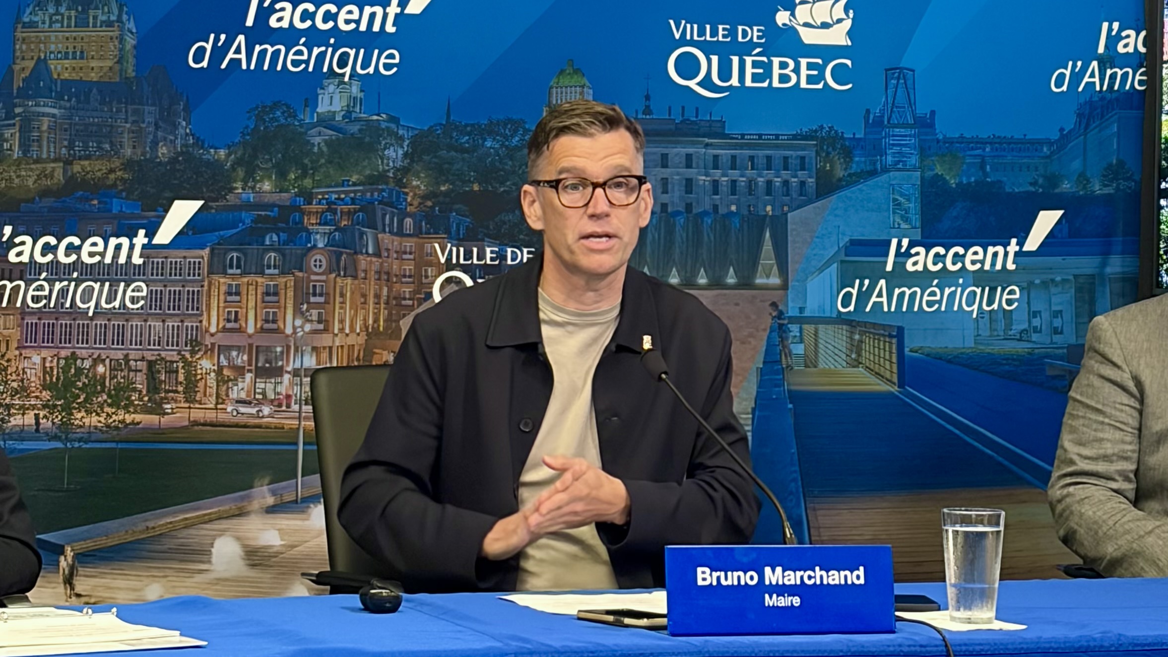 «C’est incompréhensible»: Bruno Marchand réagit à la fusillade de Côte-des-Neiges
