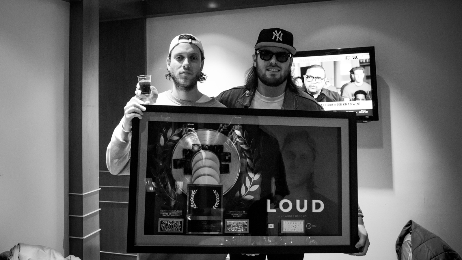 Certification platine pour «Une année record», de Loud