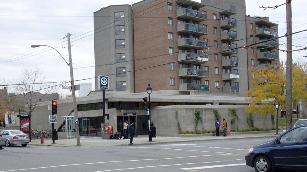 La station de métro Charlevoix.