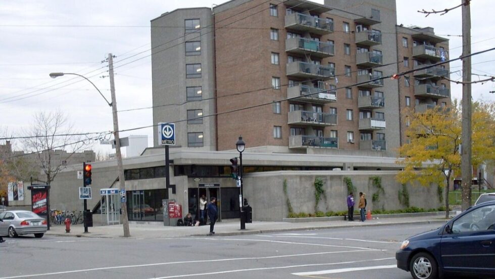 La station de métro Charlevoix.