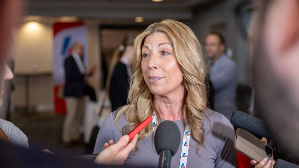 Jennifer Maccarone, députée de Westmount-Saint-Louis et porte-parole de l'opposition officielle en matière de sécurité publique