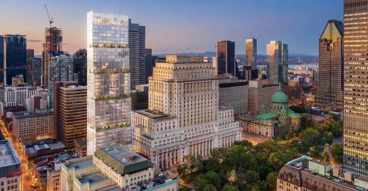 Une nouvelle tour pour attirer la Banque de la défense à Montréal