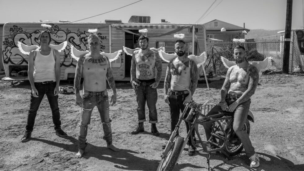Les membres du groupe Avenged Sevenfold.