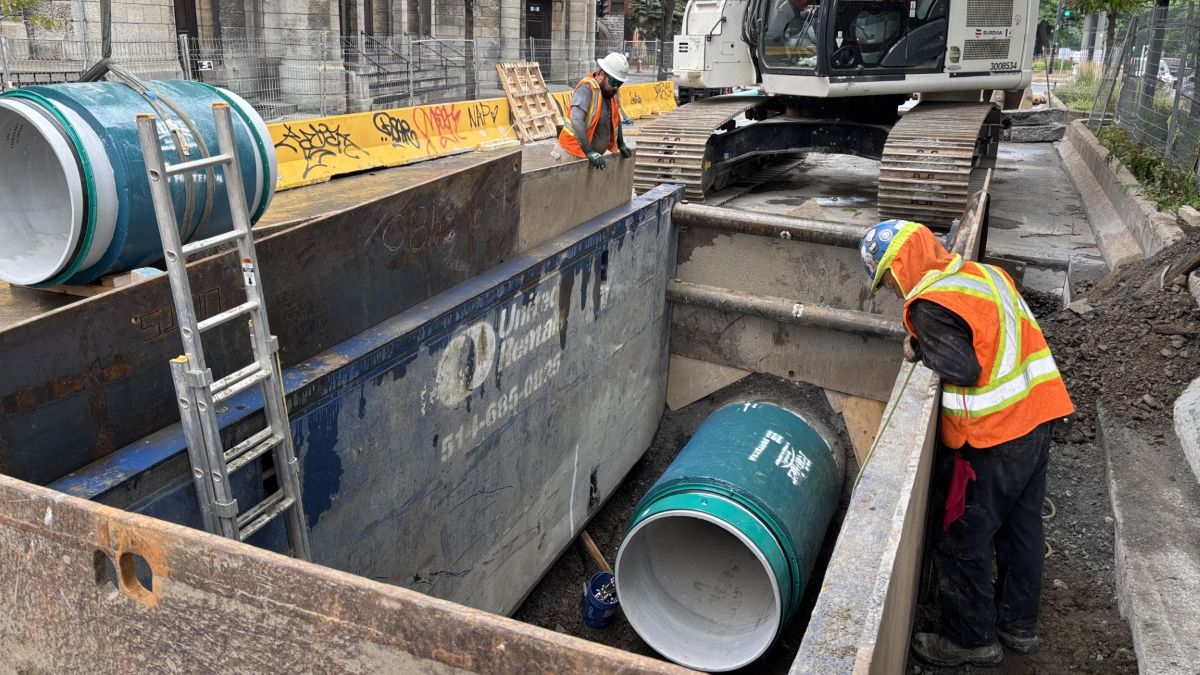 Chantier Atwater – Encore 5 semaines à économiser l’eau potable