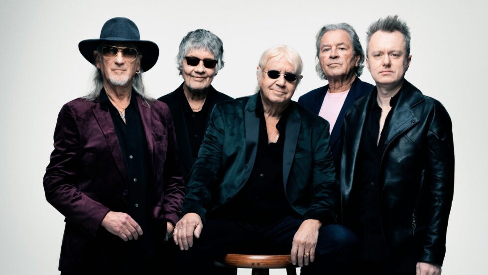 Les membres du groupe Deep Purple.