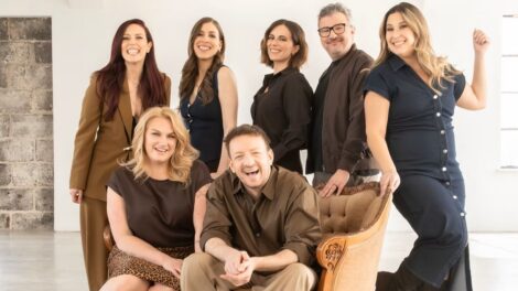 Les membres du groupe Les Koristes.
