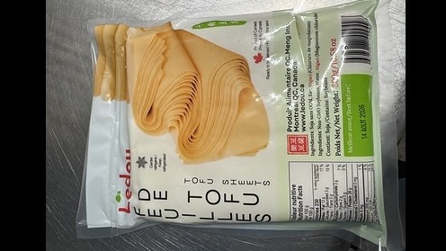 Des feuilles de tofu possiblement contaminées par une bactérie