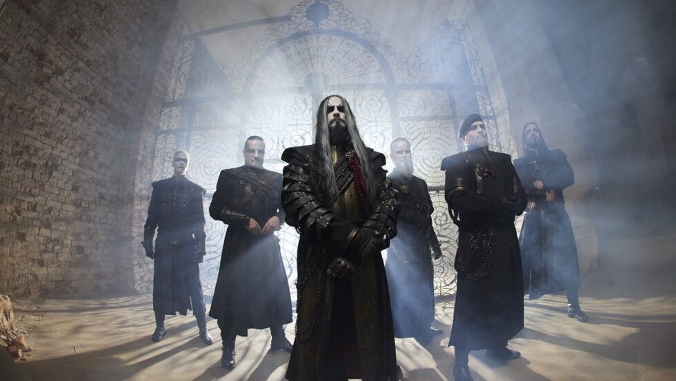 Les membres de Dimmu Borgir.