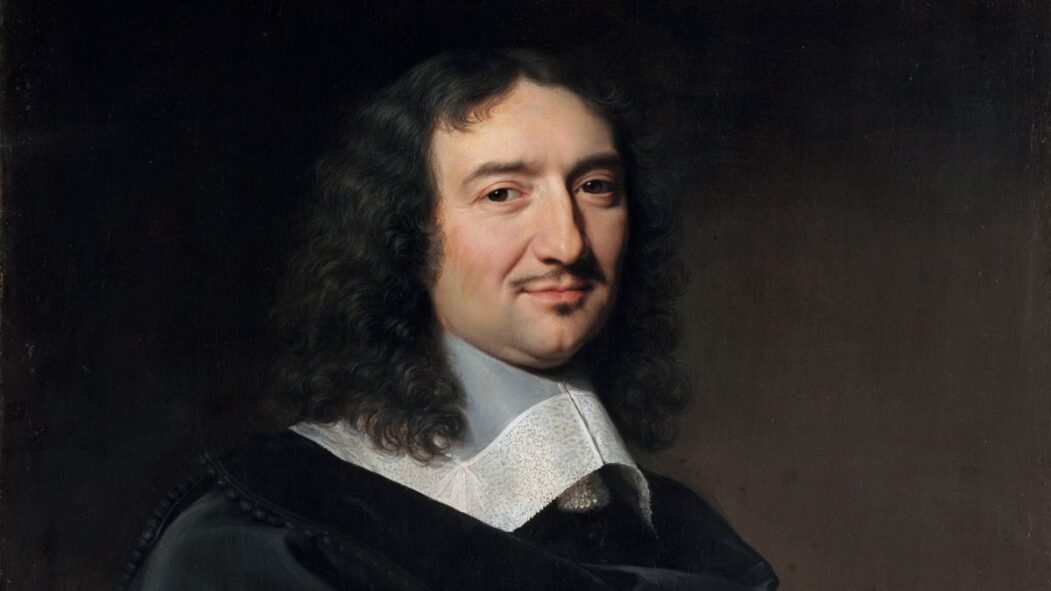 Photo d'une peinture montrant le portrait de Jean-Baptiste Colbert, ministre français sous Louis XIV.