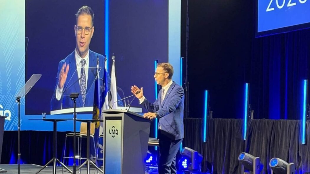 Guillaume Tremblay, maire de Mascouche et président de l'UMQ.