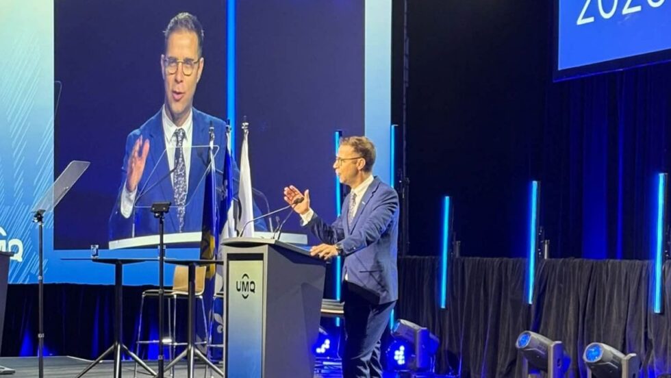 Guillaume Tremblay, maire de Mascouche et président de l'UMQ.