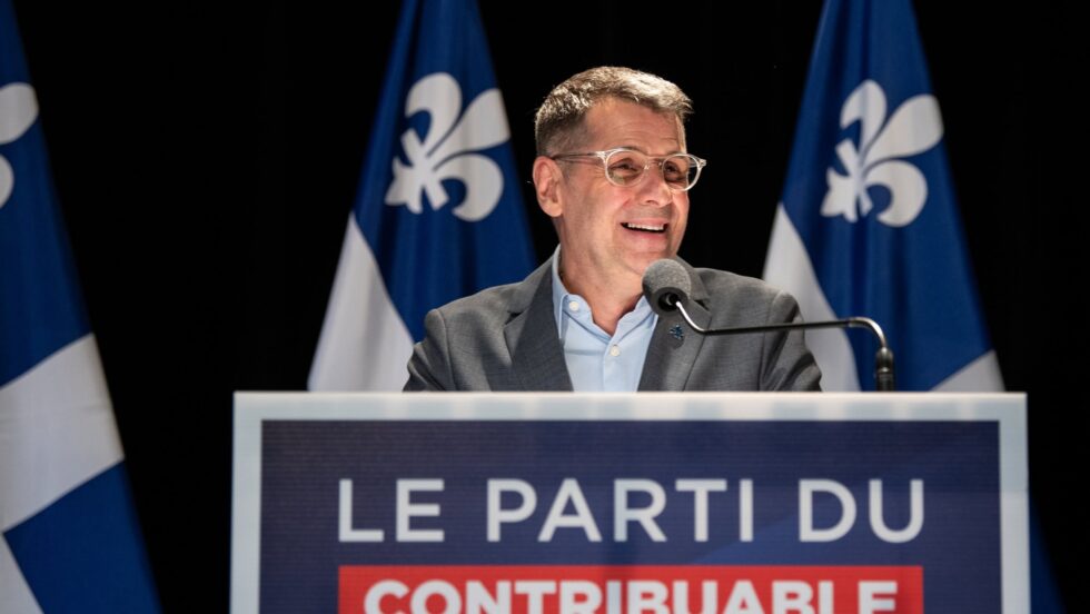 Éric Duhaime, chef du PCQ.