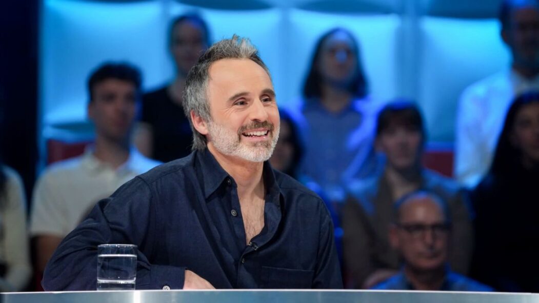 Louis-José Houde sur le plateau de TLMEP.
