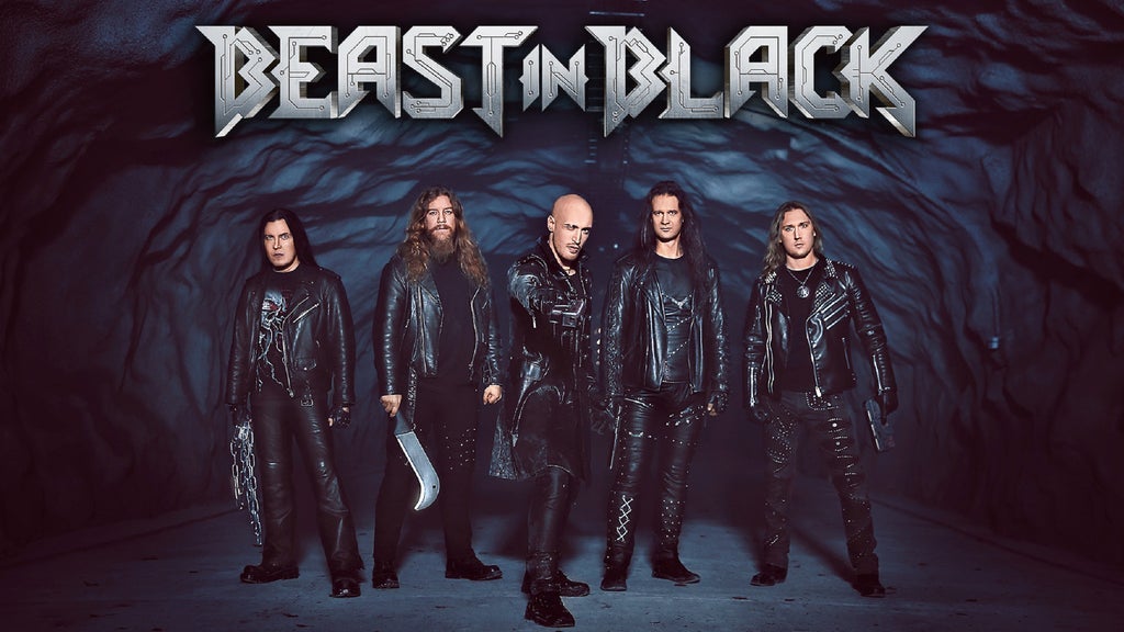 Les membres de la formation Beast in Black.