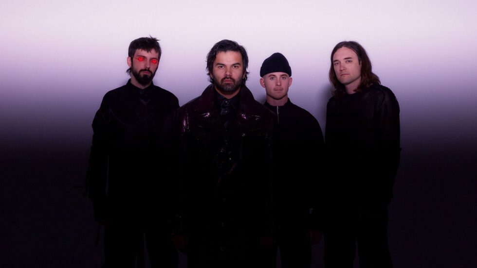 Les membres du groupe Northlane.